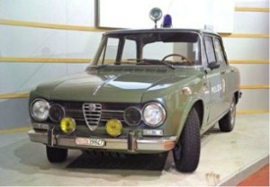 Museo delle auto della Polizia di Stato 