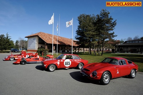 Ruoteclassiche 50 years Autodelta at Balocco.